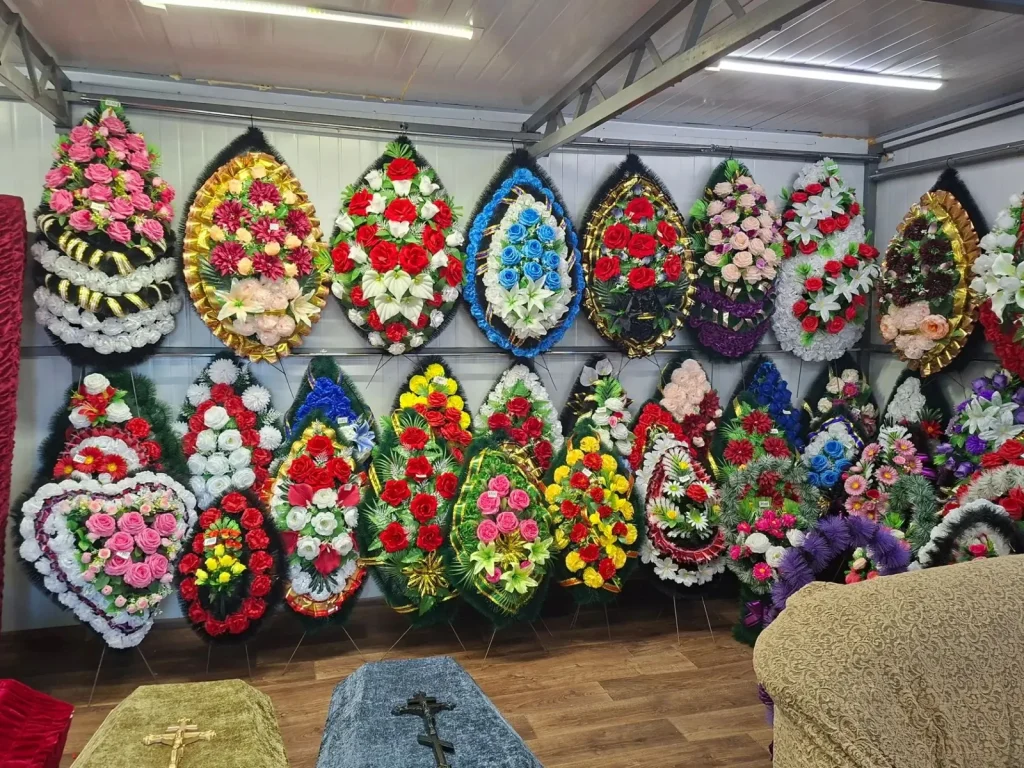 Выбор ритуальных венков